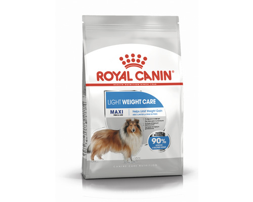 ROYAL CANIN Hondenvoer Maxi Light Weight Care 3 kg Verpakking Royal Canin Maxi Light Weight Care droogvoer voor honden