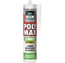 BISON Professional Poly max® lijmkit express transparant 300 g-thumb-0