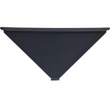 Trapeziumplaat hoek voor wandmontage