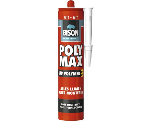 BISON Professional Poly max® SMP polymer wit 425 g