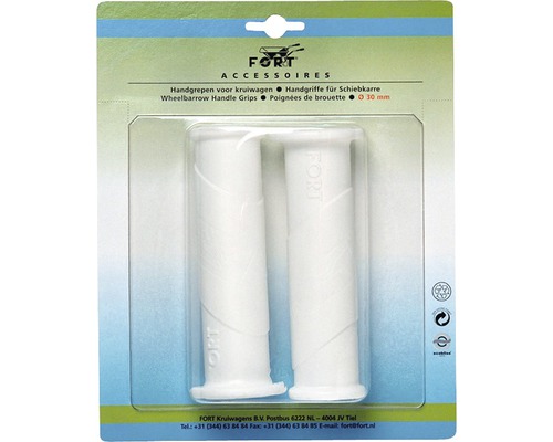 ALTRADFORT Handgrepen, rond wit 2 stuks in blister ALTRADFORT Handgrepen, rond wit 2 stuks in blister