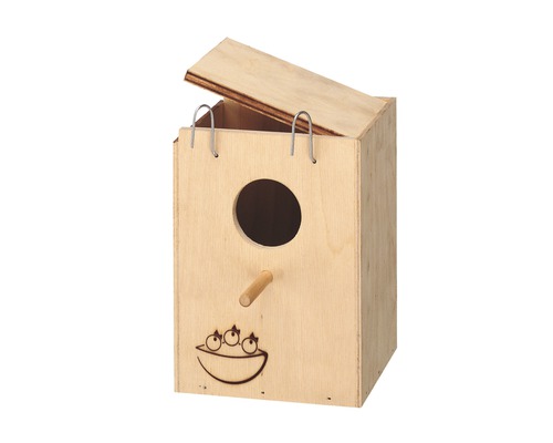 FERPLAST Nestkastje Nido Zg 3, hout, 13 x 12 x h 17 cm FERPLAST Nestkastje Nido Zg 3, hout, 13 x 12 x h 17 cm