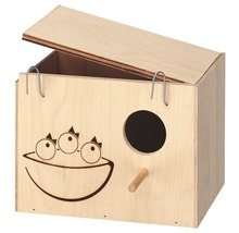 FERPLAST Nestkastje Nido Zg 5, hout, 19,5 x 14 x h 14 cm-thumb-0 FERPLAST Nestkastje Nido Zg 5, hout, 19,5 x 14 x h 14 cm-thumb-0