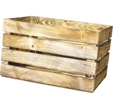 Houten kist van massief hout