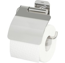 Metalen toiletpapierhouder met rol papier