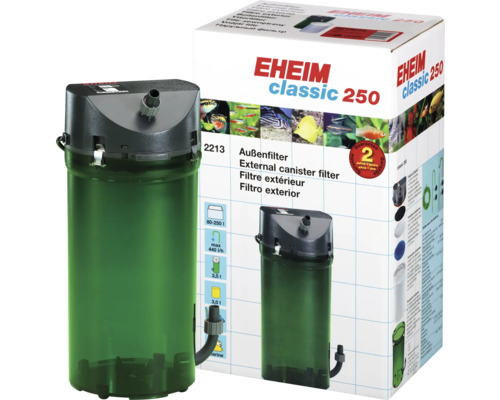 Eheim Classic 250 extern filter voor aquaria van 80 tot 250 liter