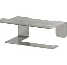TIGER Toiletrolhouder Colar met planchet RVS