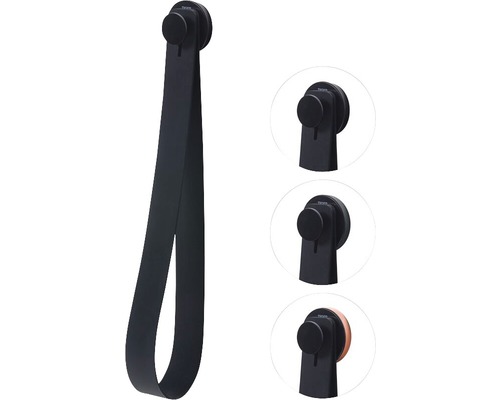 Tiger handdoekhouder van rubber voor wandmontage