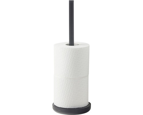 Vrijstaande toiletpapierhouder met toiletpapierrollen