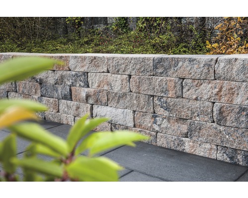 Muur van tuin stenen