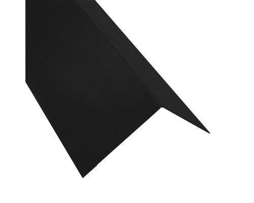 PRECIT Gootslab voor S18 dakpanplaat, BigStone RAL9005 zwart, 2000x65x83 mm
