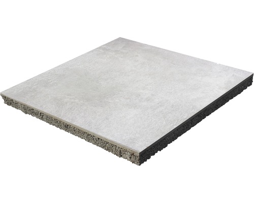 DIEPHAUS Keramische terrastegel iStone Duocera kwarts, 60 x 60 x 4 cm Betontegel met drainage voor buiten