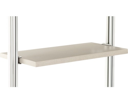Legplank met metalen beugel