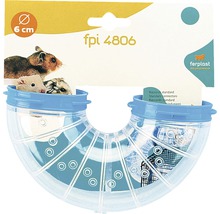 Ferplast hamsterbuis met 6 cm diameter als accessoire voor kleine dierenverblijven