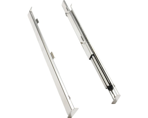 Twee metalen grillrails