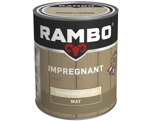 RAMBO Impregneerbeits impregnant transparant mat kleurloos 750 ml