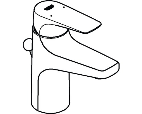 Tekening van een enkele kraan