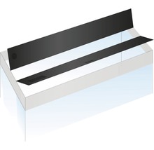 Aquariumafdekking met opening voor voer