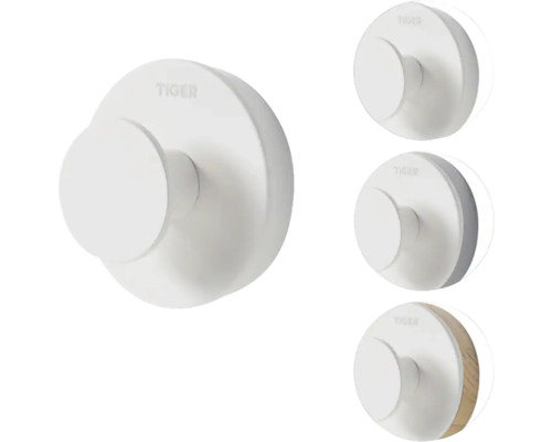 Tiger Logo badkameraccessoire kledinghaak voor wandmontage