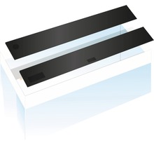 Aquarium met afdekking