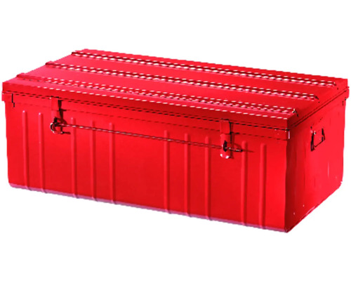 Metalen gereedschapskist 100x 55x40 cm rood Metalen gereedschapskist 100x 55x40 cm rood