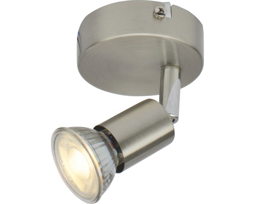 LED Spot 1-lichts nikkel-0