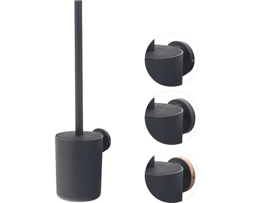Wandtoiletgarnituur met borstel