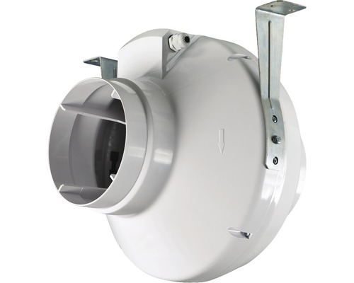 Pijpventilator met montagebeugel