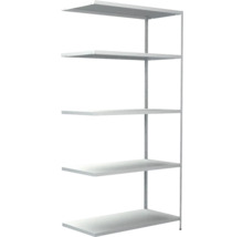 Metalen rek met vijf planken