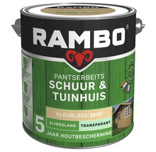 RAMBO Pantserbeits Schuur & Tuinhuis zijdeglans transparant kleurloos 2,5 l