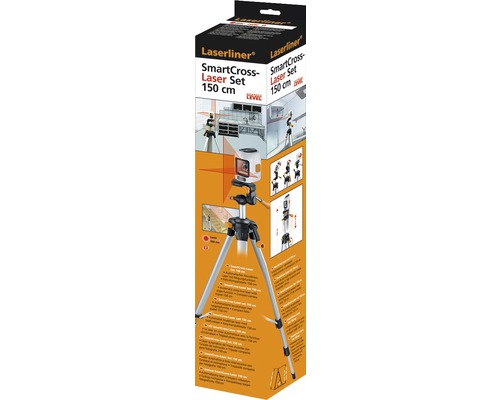 Laserliner SmartCross-Laser Set 150 centimeter verpakking