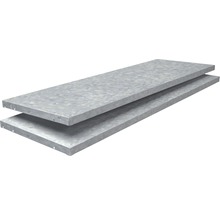 SCHULTE Legplank steeksysteem 1200x400x35 mm verzinkt, 2 stuks-thumb-0 SCHULTE Legplank steeksysteem 1200x400x35 mm verzinkt, 2 stuks-thumb-0