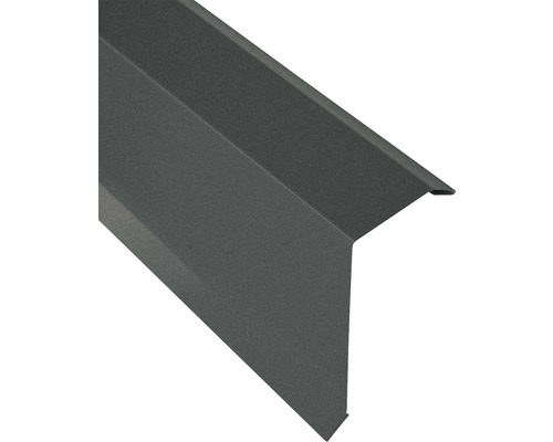 PRECIT Randhoek voor S18 trapeziumplaten, RAL7016 grijs mat, 2000x40x100 mm