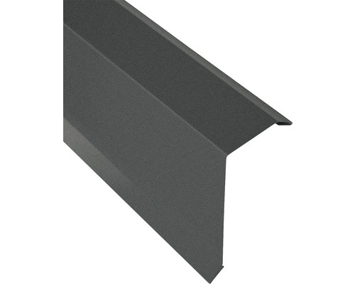 PRECIT Randhoek voor S18 trapeziumplaten, RAL7016 grijs mat, 1000x40x100 mm