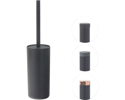 Toiletborstelgarnituur met borstel en houder