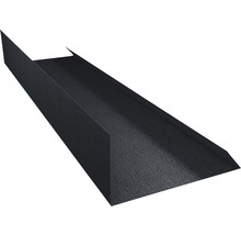 PRECIT Randhoek slagregenschort voor dakpanplaat, BigStone RAL7024 grafietgrijs, 2000x20x100 x