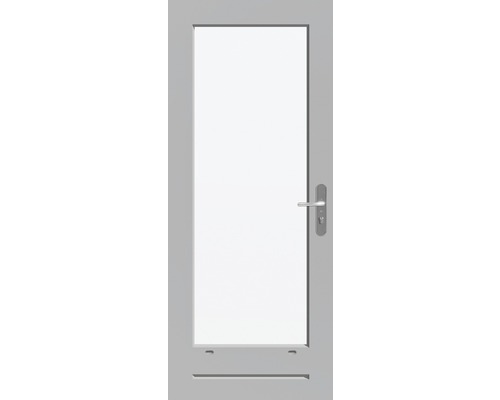 ARON Achterdeur gegrond AAD-HB30 78x201,5 cm, excl. glas & accessoires Deur met glazen paneel en handgreep