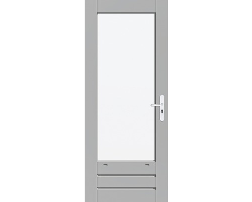 ARON Achterdeur gegrond AAD-HB40 78x201,5 cm, excl. glas & accessoires Glazen deur met deurklink