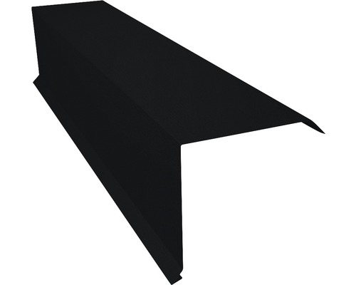 PRECIT Randhoek voor dakpanplaat, BigStone RAL9005 zwart, 1000x95x100 mm