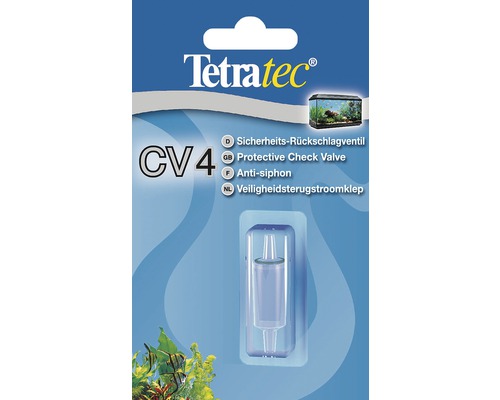Tetratec CV4 veiligheidsterugstroomklep voor aquaria
