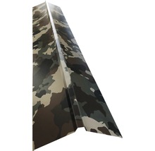 Gegolfde plaat met camouflagepatroon