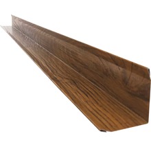 Hoekprofiel met houten decor