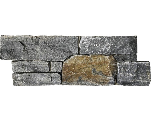 Steenstrip natuursteen Val Gardena grijs/bruin 20x60 cm