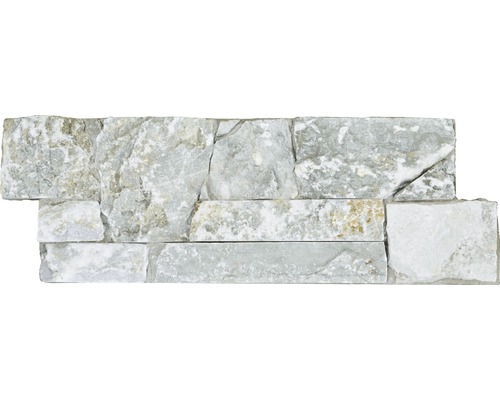 Steenstrip natuursteen Pietra di Garda beige/grijs 20x60 cm Decoratieve steen van natuursteen