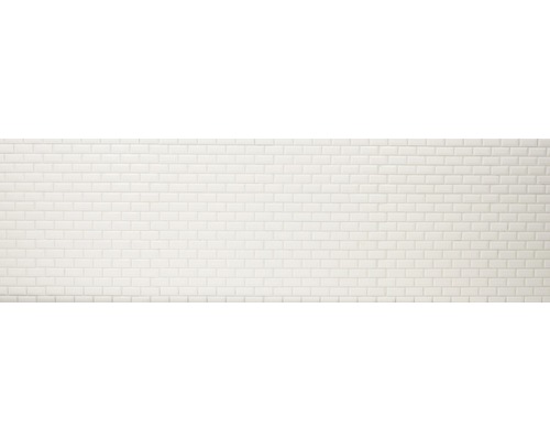 Wandtegels met rechthoekig formaat in verband gelegd