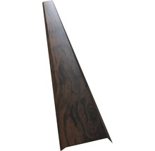 PRECIT Muuraansluitingsprofiel voor H12 wandpanelen, walnoot, 2000x41x41 mm