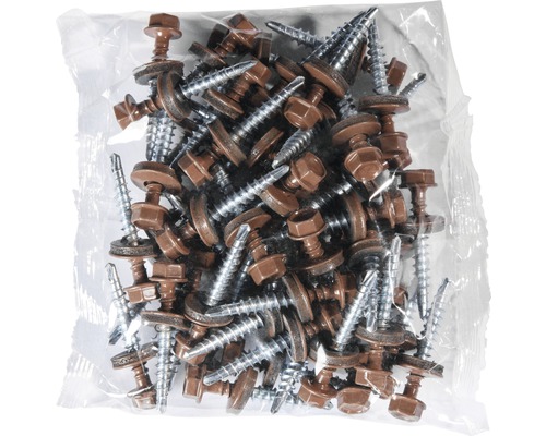 Verpakking met schroeven met afdichtingsring