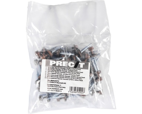 Spaanse Grenade schroeven 4,8x36 millimeter, 60 stuks in een verpakking