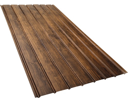 Houten gevelpaneel met tand- en groefverbinding