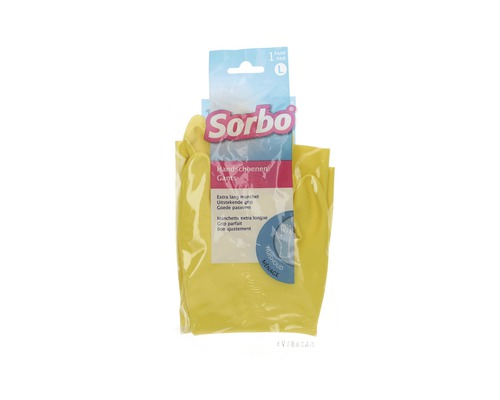 SORBO Huishoudhandschoenen Strong geel maat L